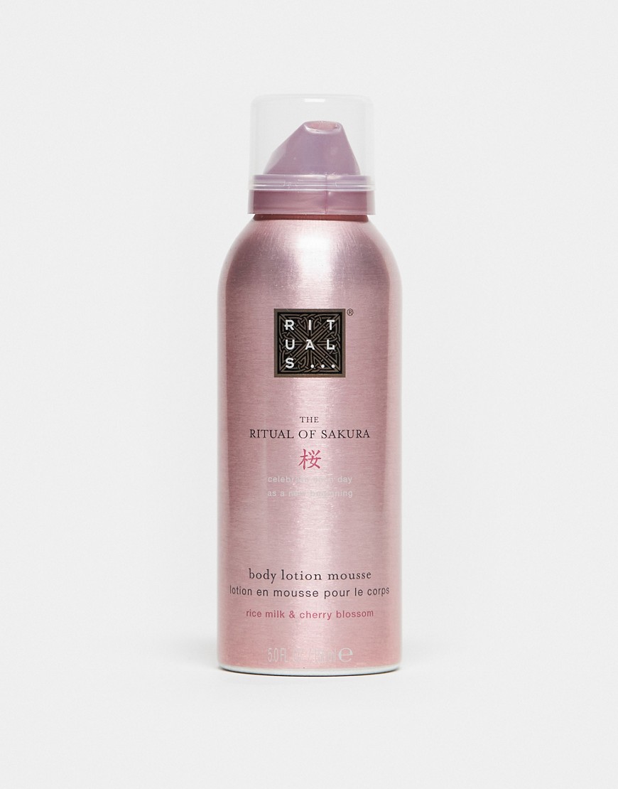 The Ritual of Sakura Cherry Blossom & Rice Milk Body Lotion Mousse 150ml-No colour
