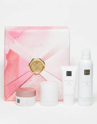 The Ritual of Sakura Cherry Blossom & Rice Milk Medium Gift Set - 10% Saving-No colour