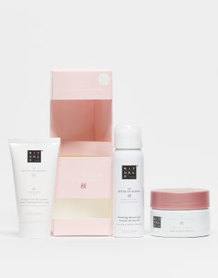 The Ritual of Sakura Cherry Blossom & Rice Milk Trial Set-No colour