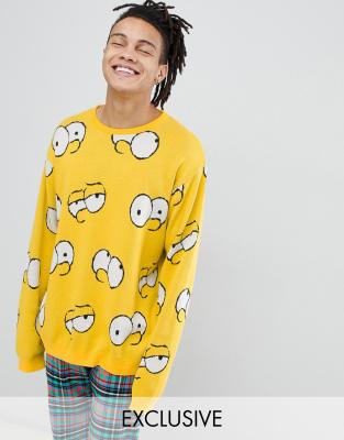 the simpsons sweater