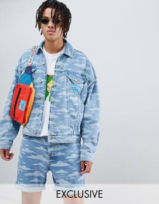 asos design denim jacket