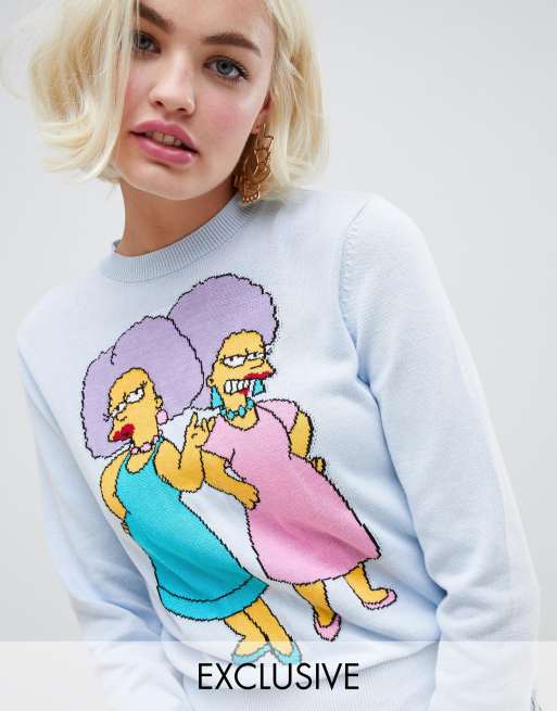 The Simpsons x ASOS DESIGN knitted jumper