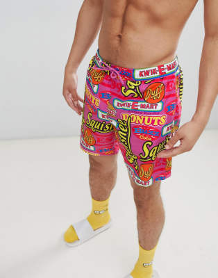 simpsons swim trunks