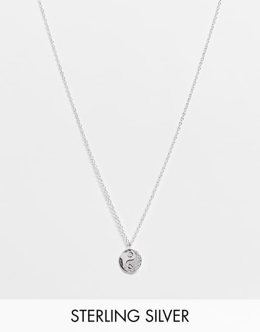 The Status Syndicate - Ketting met Yin Yang in sterling zilver