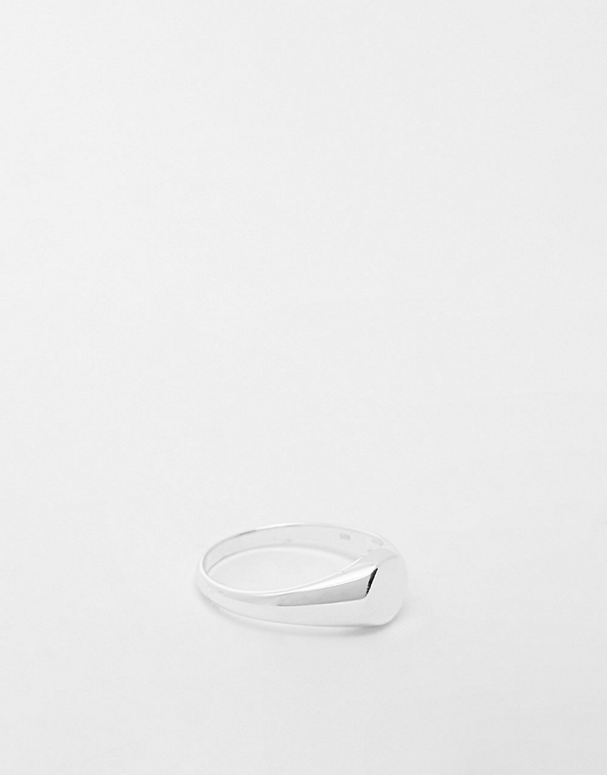 The Status Syndicate sterling silver signet ring