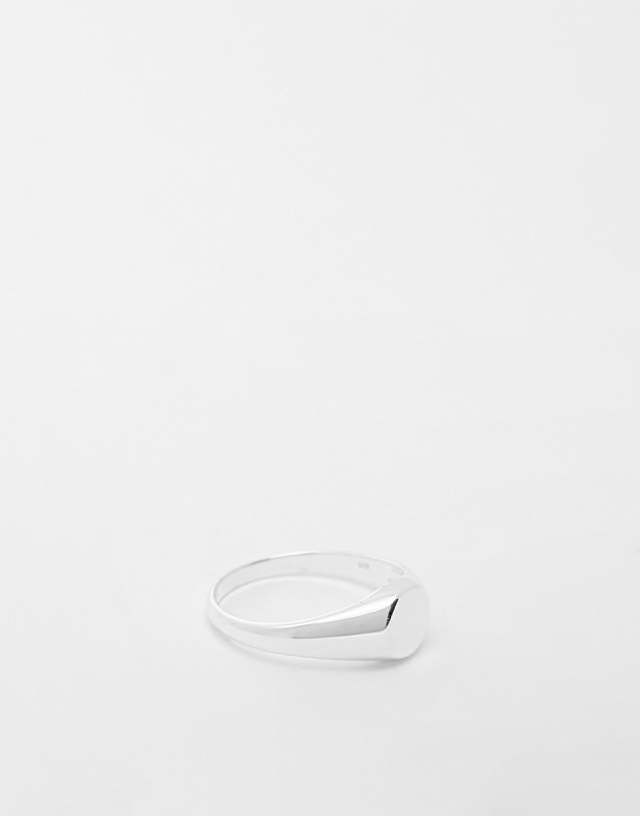 The Status Syndicate sterling silver signet ring