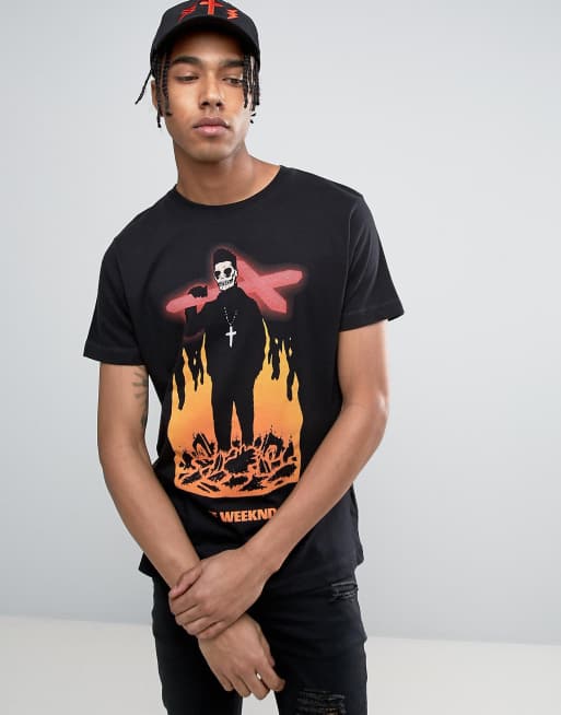 The Weeknd Starboy Fire T-Shirt