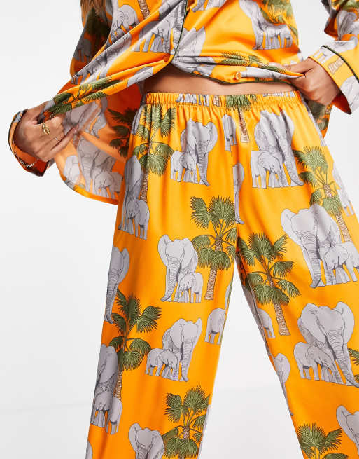 Elephant pajama set hot sale