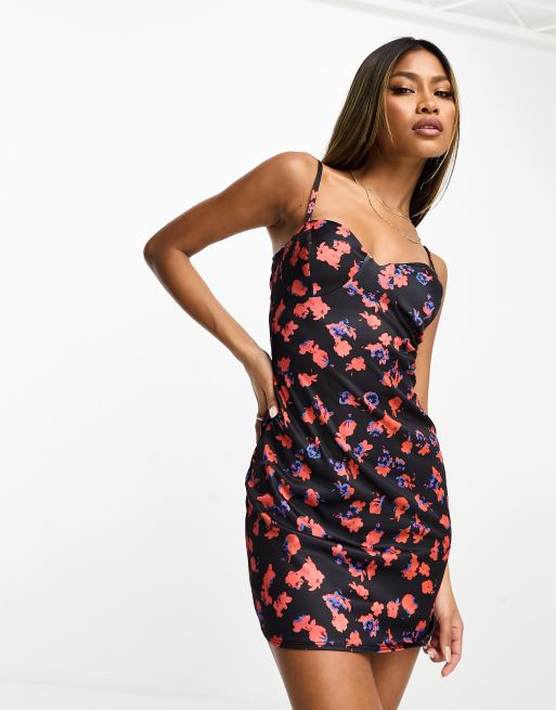 Flower 2025 bodycon dress