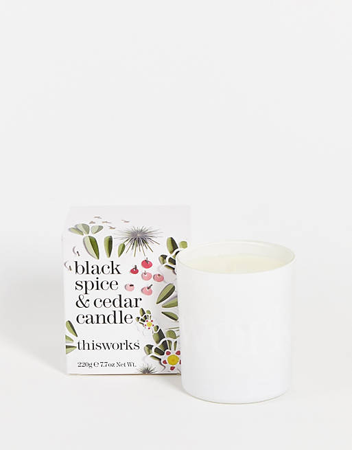 This Works Black Spice and Cedar Candle 220g