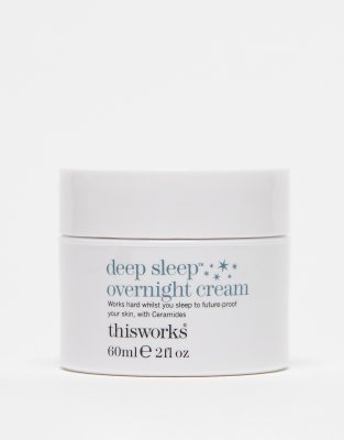 This Works - Deep Sleep Overnight Cream - Nachtcreme, 60 ml-Keine Farbe