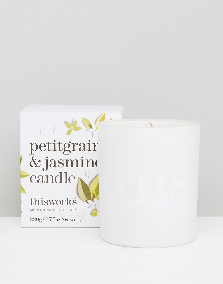 This Works - Petitgrain & Jasmine - Kaars 220g-Zonder kleur