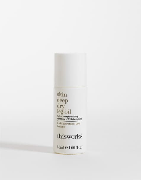 This Works – Skin Deep Dry Leg Oil – Kroppsolja, 50ml - view 1