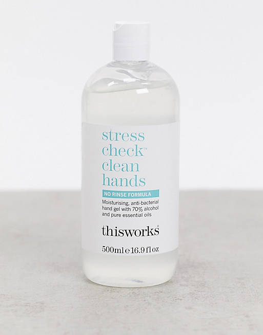 This Works Stress Check Clean Hand Sanitiser 500ml