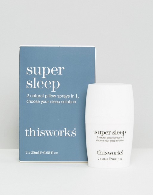 This Works Super Sleep Dual Pillow Spray 2 x 20ml