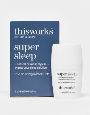 This Works - Super Sleep - Kissenspray, 2 x 20 ml-Keine Farbe