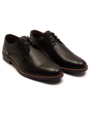 Durant - Formelle Derby-Schuhe aus Leder-Schwarz Schwarz 42
