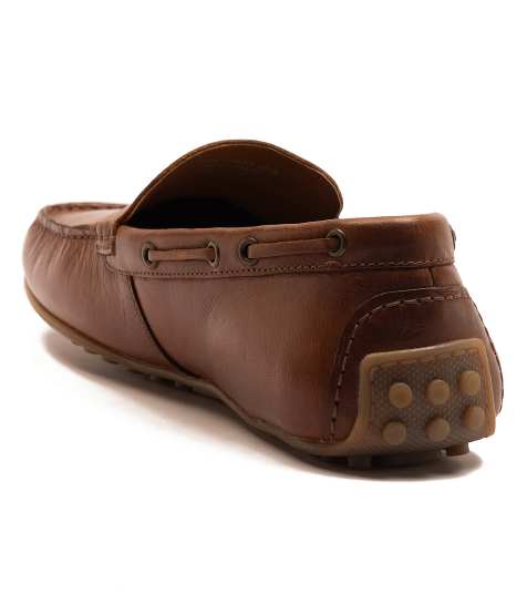 Mocassins Homme En Cuir à Semelle épaisse - Chaussures Décontractées Bout Carré - Pour Quotidien Et Danse