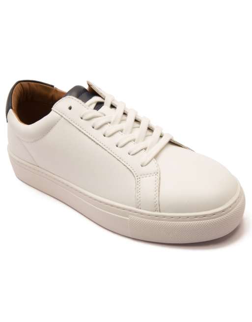 THOMAS CRICK 'EVERS' casual 6 eyelets sneaker trendy shoes in white , 2 of 4