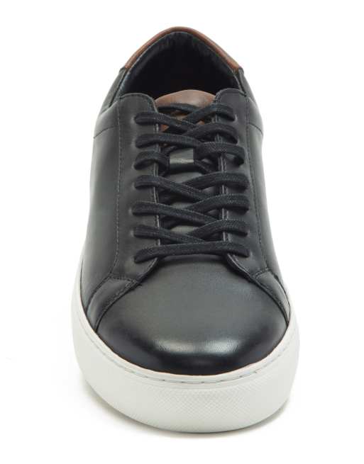 THOMAS CRICK EVERS casual leather trainers in black , 2 of 4