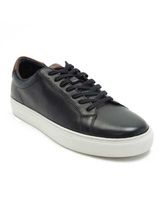 THOMAS CRICK EVERS casual leather trainers in black , 4 of 4