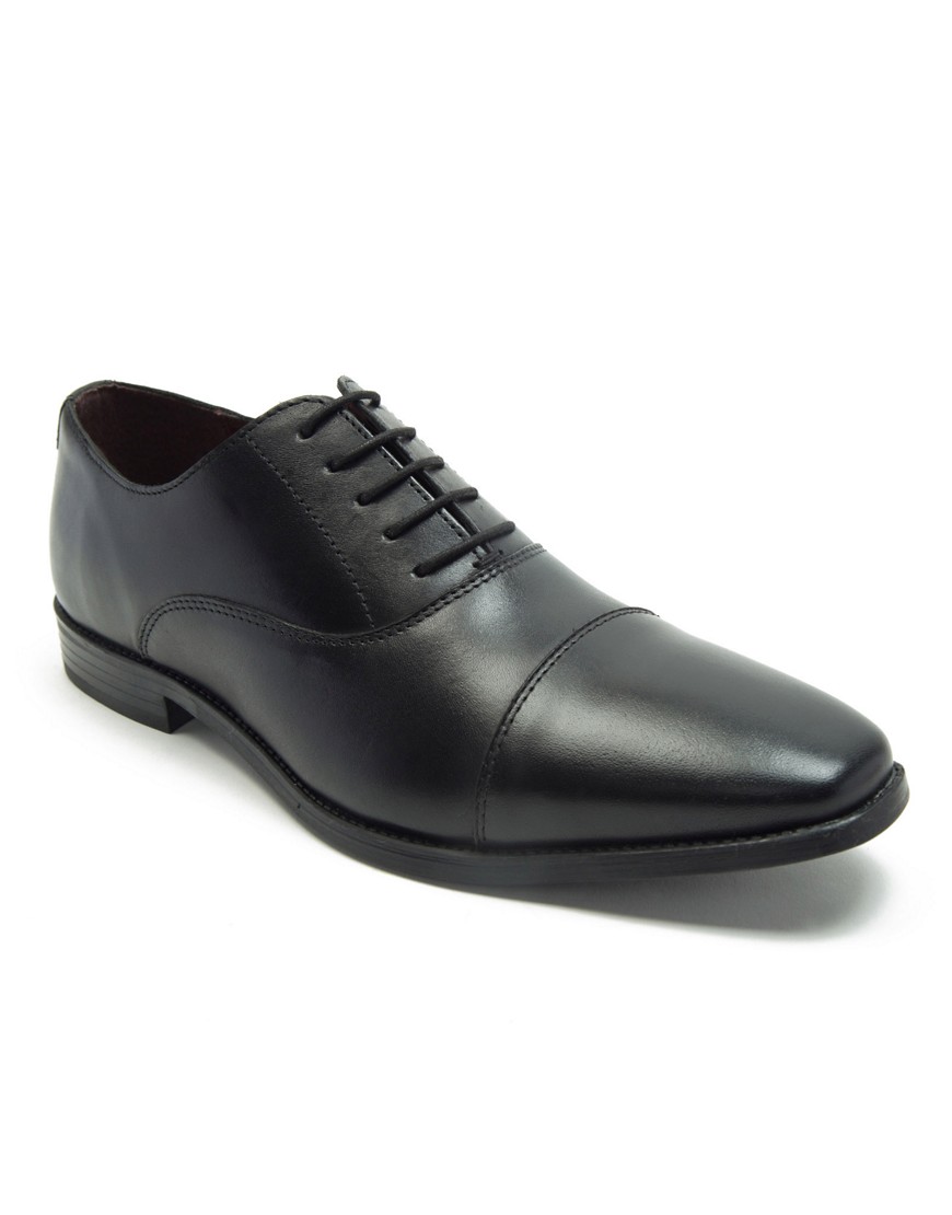 Thomas Crick fagen oxford formal leather lace-up shoes in black