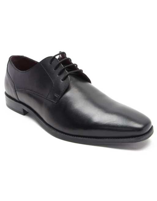 Thomas Crick - Falcon - Scarpe derby eleganti stringate in pelle nere , 4 di 4