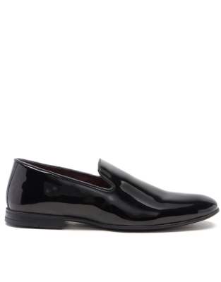 Thomas Crick - Frankie - Nette lakleren loafers in zwart - view 1