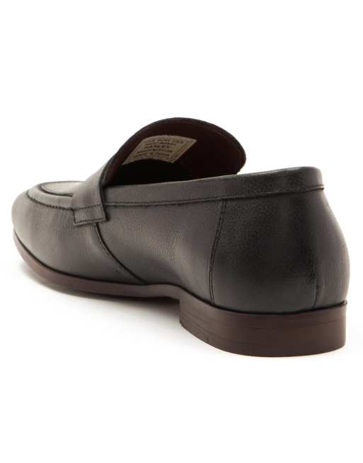 THOMAS CRICK HARLEY loafer leather slip-on loafer shoes in black , 4 of 4