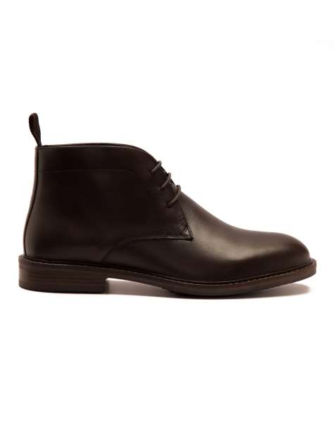 THOMAS CRICK 'HUTCHINS' Men's Leather Chukka Ankle Lace-up Boots - view 1