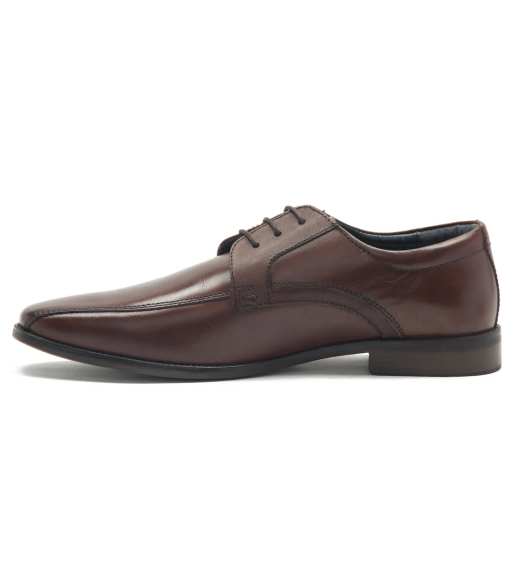 Thomas Crick 'hutton' formal shoes premium quality leather derby shoe in brown, 3 of 4