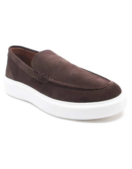  Thomas Crick storm casual loafer comfortable slip-on leather shoes in tan