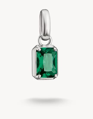 Thomas Sabo - Anhänger aus Silber mit grünem Detail