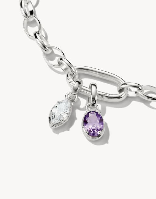 Thomas Sabo – Anhänger aus Silber mit violettem Detail, 2 von 4