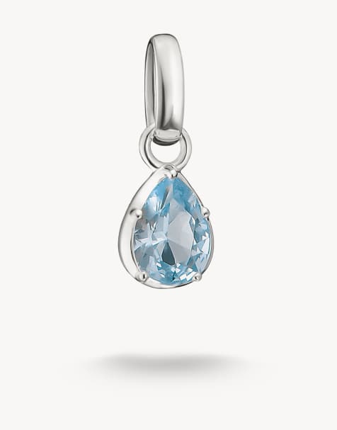 Thomas Sabo – Anhänger aus Sterlingsilber mit blauem Detail - view 1