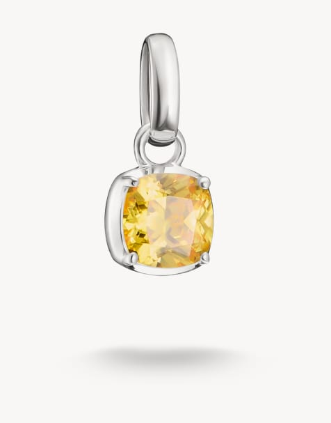 Thomas Sabo – Anhänger aus Sterlingsilber mit goldfarbenem Detail - view 1