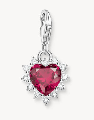 Thomas Sabo - Anhänger in Silber, Weiß und Rot