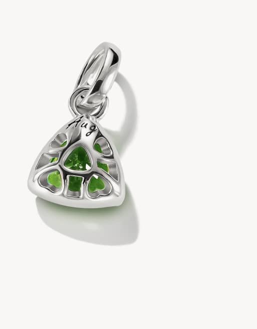 Thomas Sabo – Anhänger in Silberoptik mit hellgrünem Detail, 3 von 4