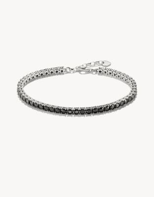 Thomas Sabo - Armband aus Silber mit Details in Schwarz