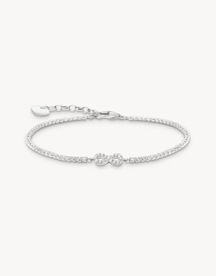 Thomas Sabo - Armband aus Silber mit weißen Details