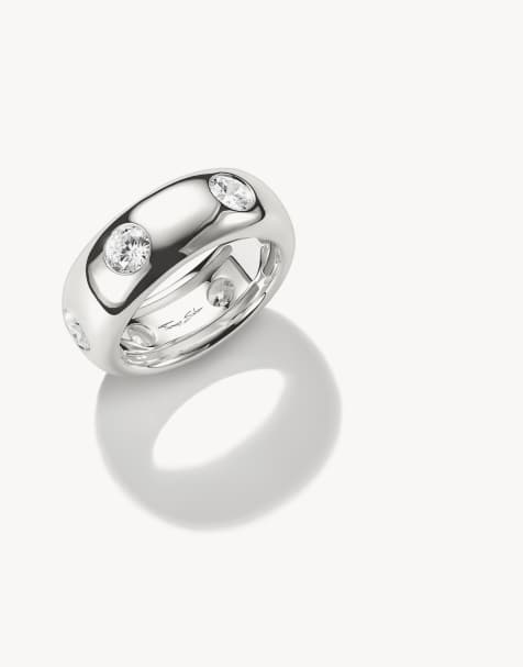 Thomas Sabo - Bague - Argenté et blanc - view 1