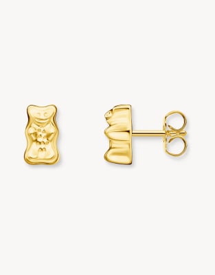 Thomas Sabo - Bär-Ohrstecker in Goldoptik-Goldfarben