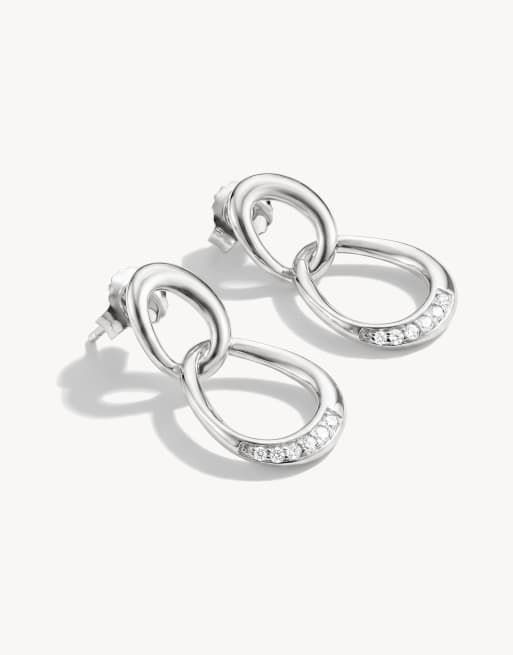 Thomas Sabo boucles d'oreilles avec zirconia blanc en argent, blanc, 2 de 4