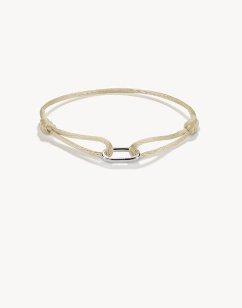 Thomas Sabo - Bracciale argentato e beige - view 1