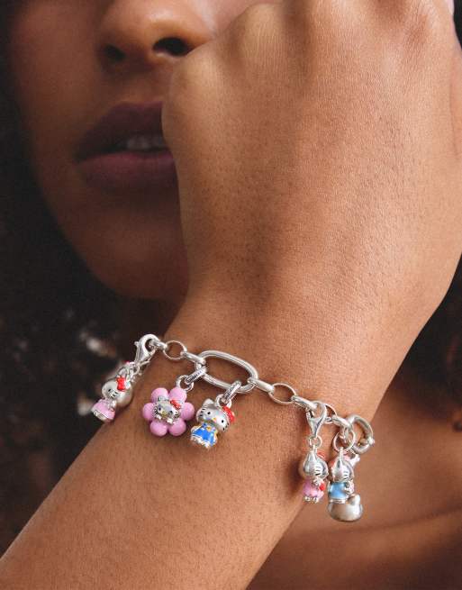 Thomas Sabo bracciale charm in argento, 3 di 4