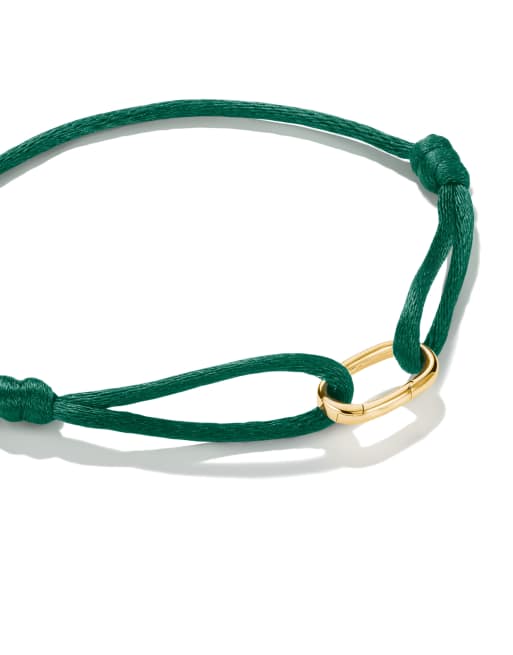 Thomas Sabo - Bracciale verde scuro e tonalità oro giallo, 3 di 3