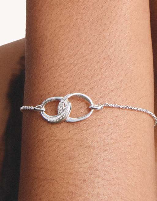 Thomas Sabo bracelet avec zirconias blancs en argent, blanc, 4 de 4