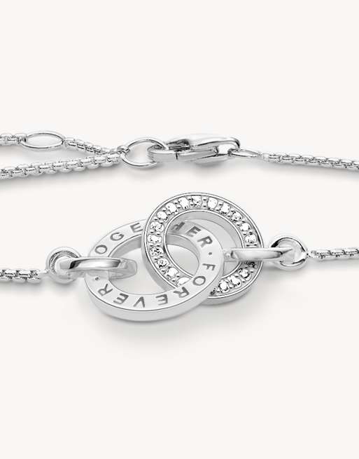 Thomas Sabo Bracelet forever together silver in 925 sterling silver - SILVER, 2 of 3