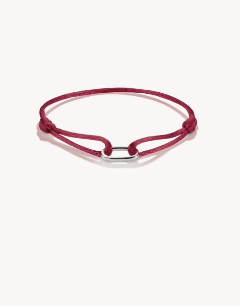 Thomas Sabo Bracelet in silver, burgundy - view 1