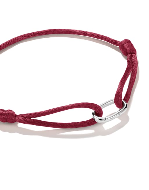 Thomas Sabo Bracelet in silver, burgundy, 3 of 3